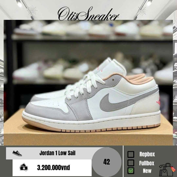 Nike Jordan 1 Low Sail 