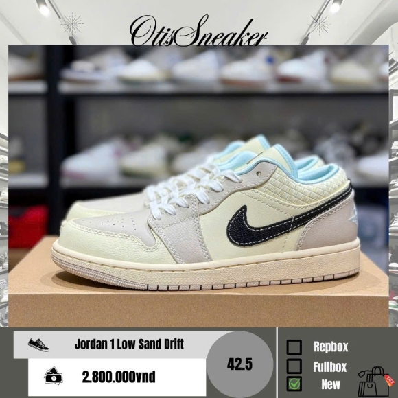Jordan 1 Low Sand Drift
