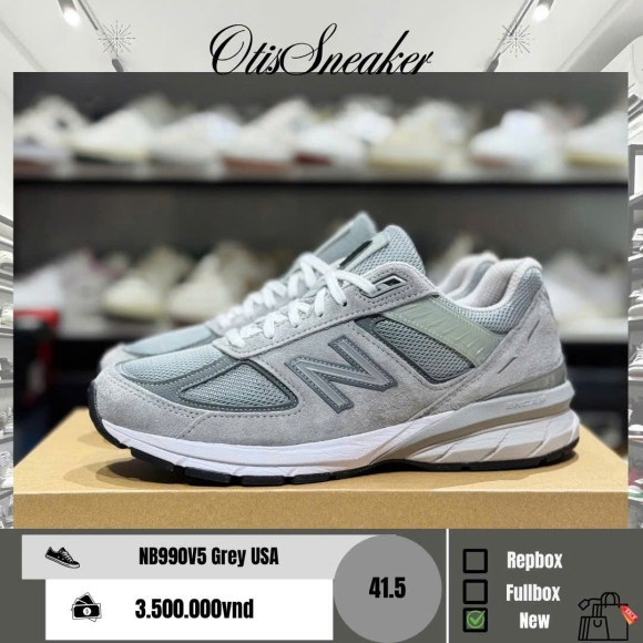 New Balance 990v5 Grey USA