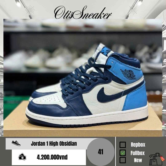 Nike Jordan 1 Obsidian