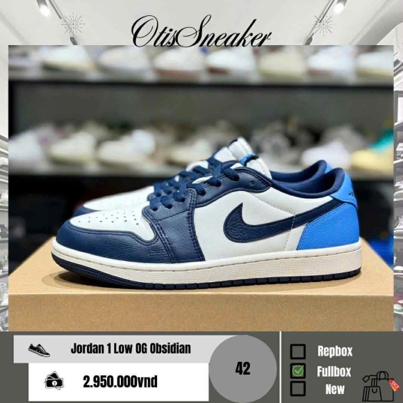 Nike Jordan 1 Low OG Obsidian