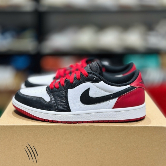 Nike Jordan 1 Low OG Black Toe 