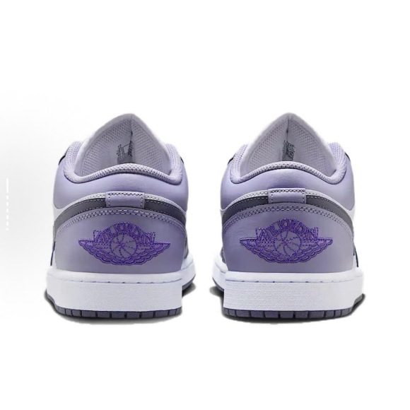 Jordan 1 Low Purple White